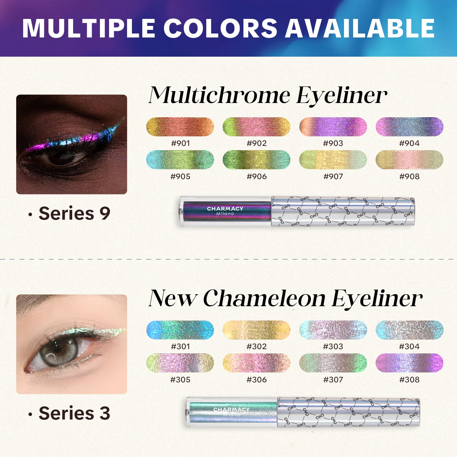 CHARMACY Ultra-fine tip for razor-thin lines and precise wings.