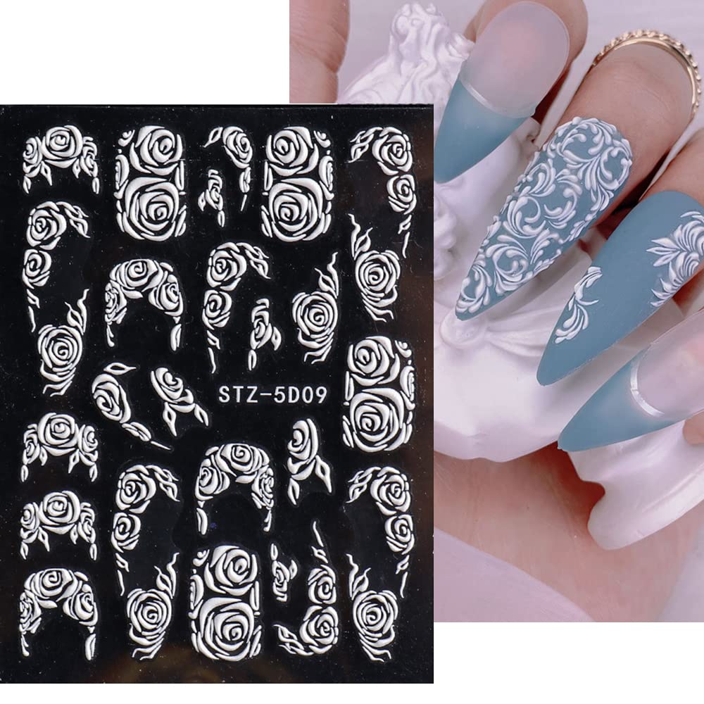 Charmark packaging of 8 sheets for complete nail art set