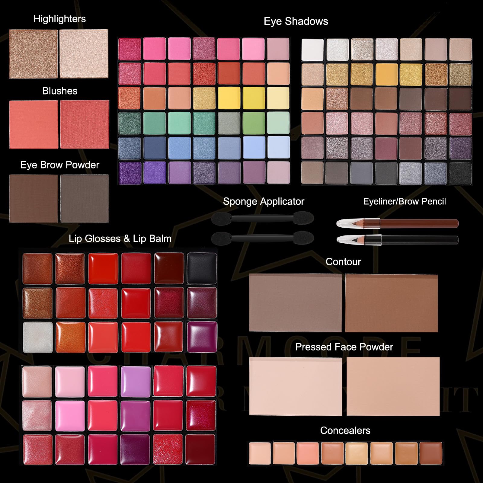 CHARMCODE 36 lip colors provide bold or subtle daily wear