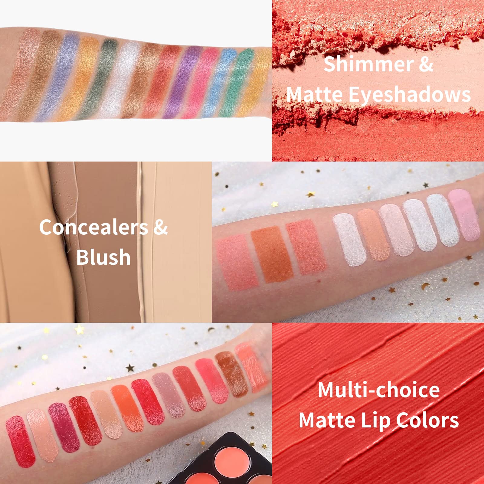 CHARMCODE compact makeup case for on-the-go touch-ups