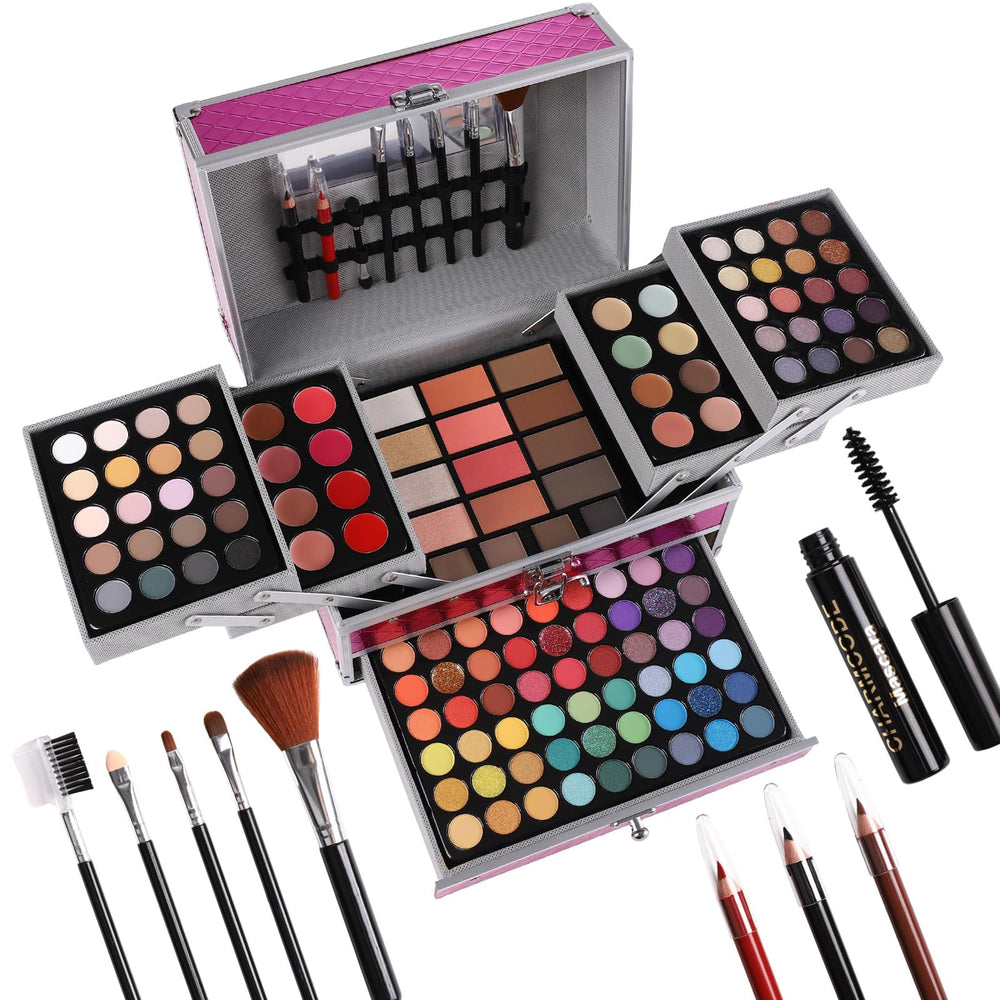 CHARMCODE makeup gift set expanding box open showing organized storage for vibrant shades