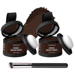 CHARMFORYOU hairline powder with brush kit packaging for easy touch-ups