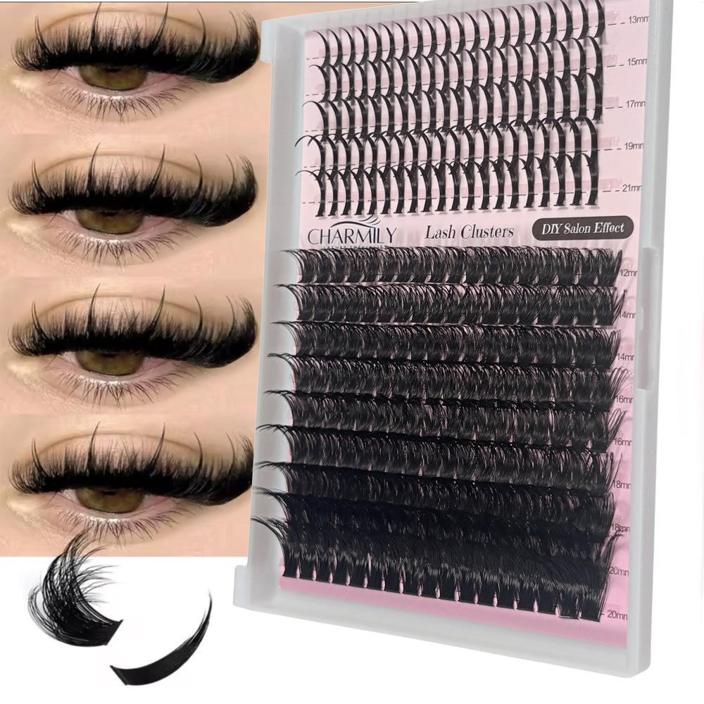 Charmily DIY or professional lash extensions kit for versatile styling.