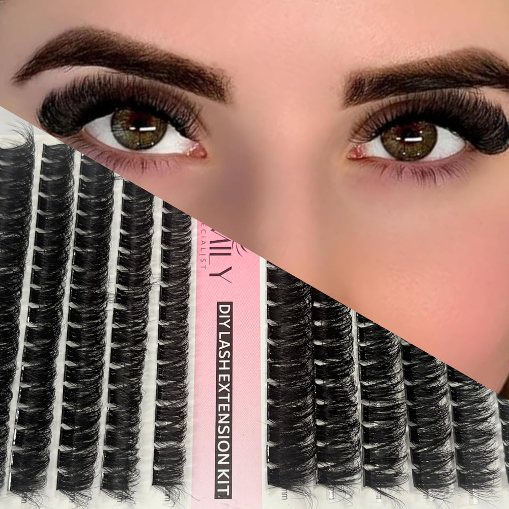 Charmily DIY kit for at-home lash extensions