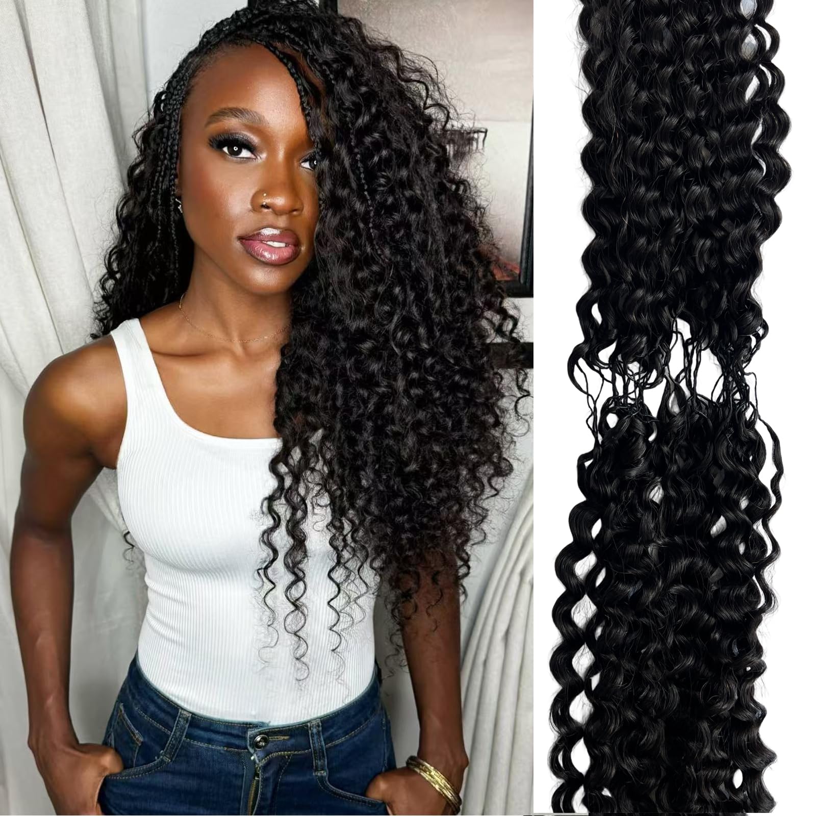 CHARMING YOU natural color hair can be dyed or restyled safely.