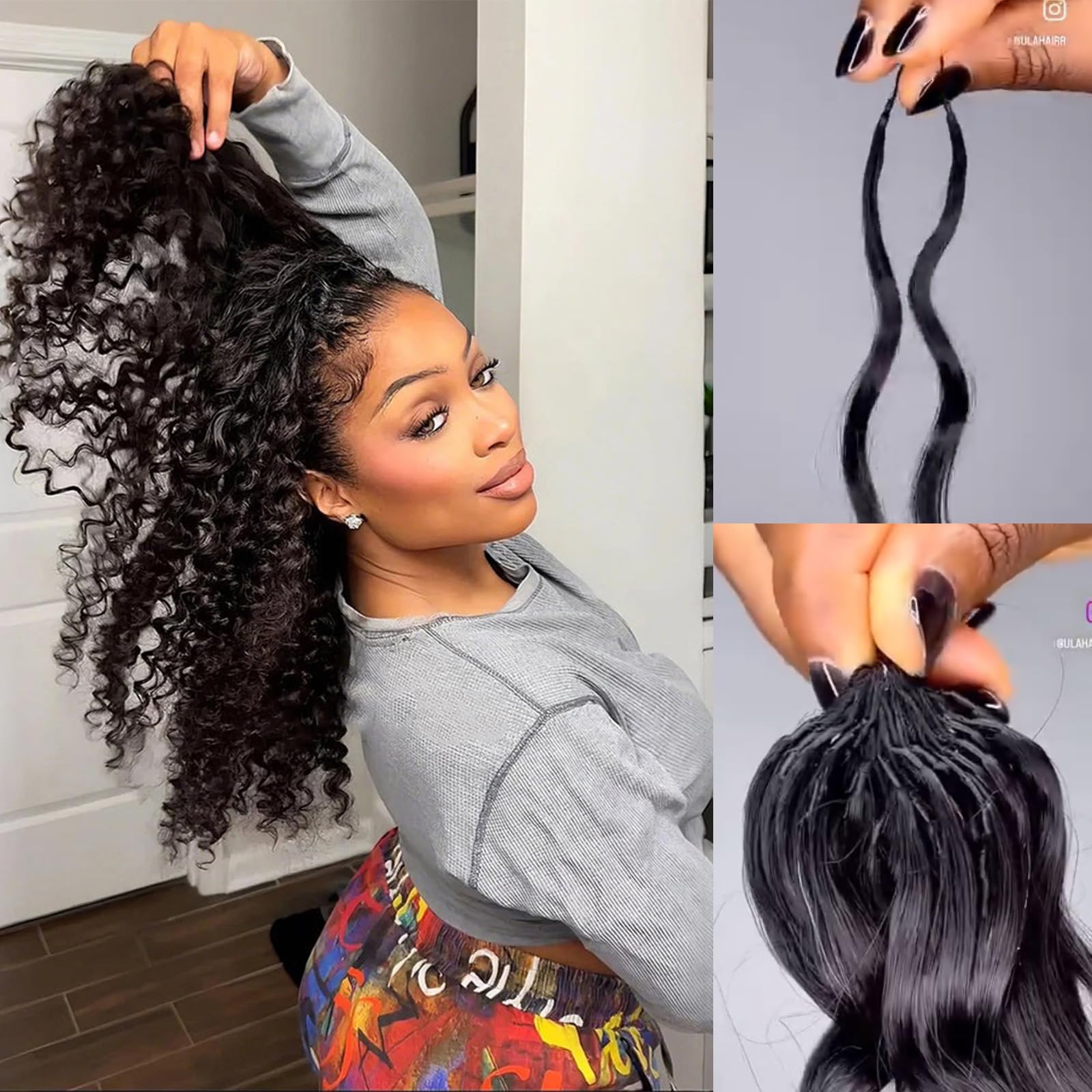 CHARMING YOU reusable crochet hair for cost-effective styling.