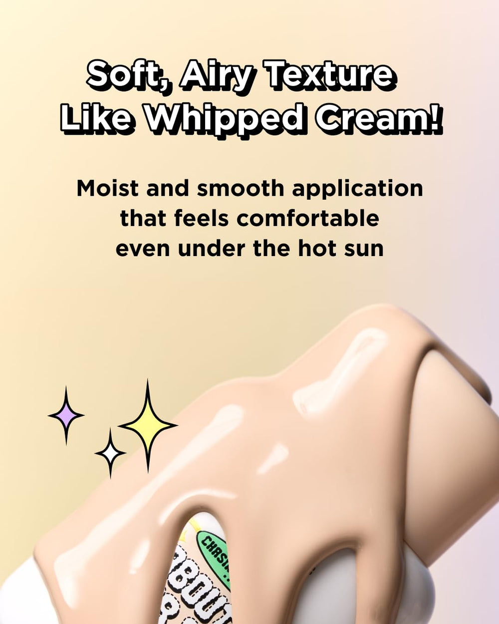 CHASIN' RABBITS All About Glow Cover Cream before-after on cheeks shows improved radiance.
