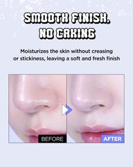 CHASIN' RABBITS All About Glow Tone-up Cream on skin shows long-lasting base