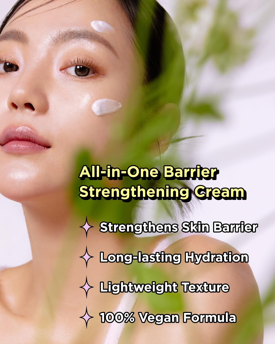 CHASIN' RABBITS Green Golden Ruler green tea extract image implies soothing antioxidants.