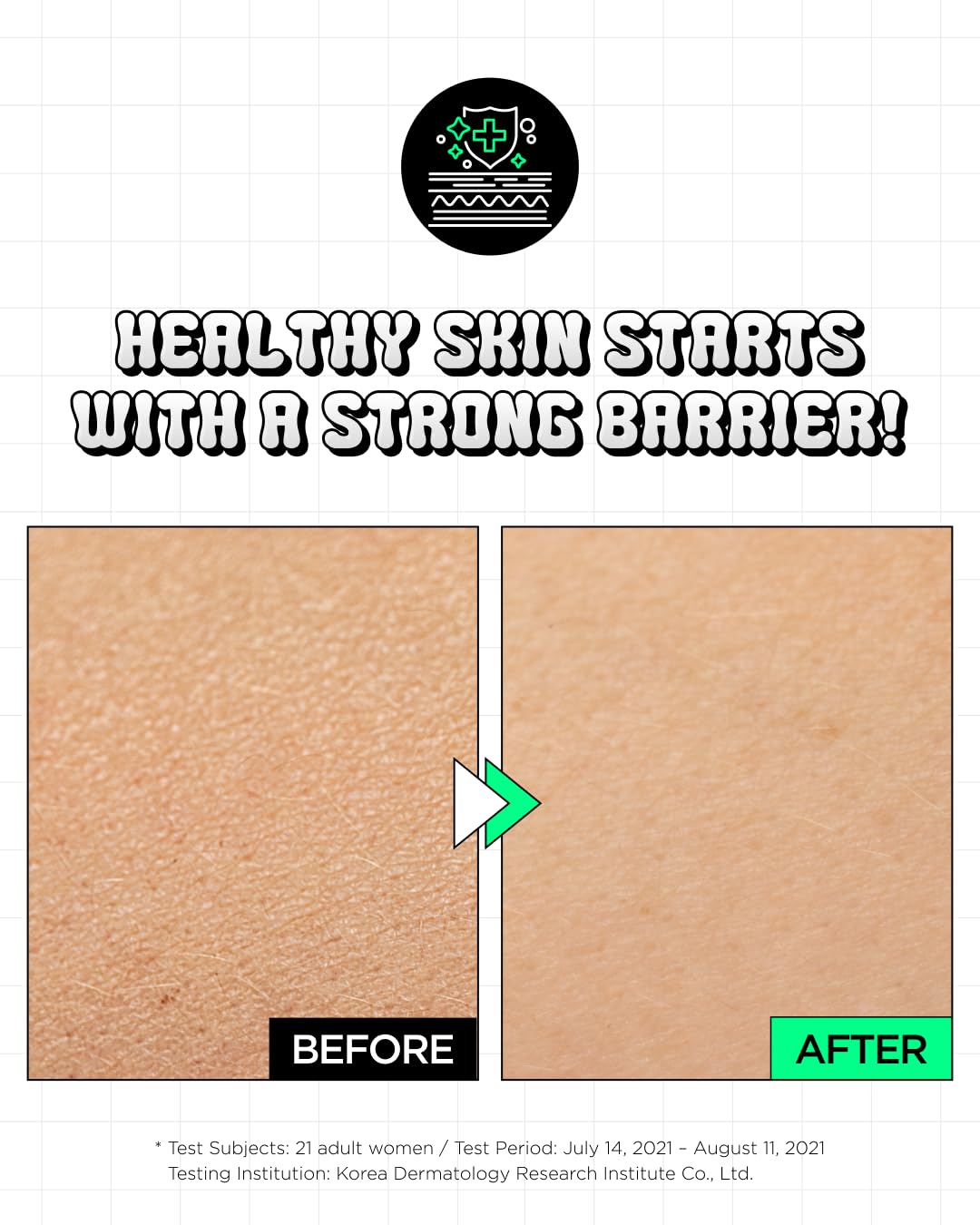CHASIN' RABBITS Green Golden Ruler probiotics icon emphasizes barrier-supporting ingredients.