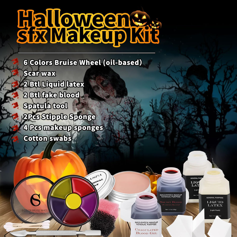CHASPA liquid latex clear blends seamlessly with skin