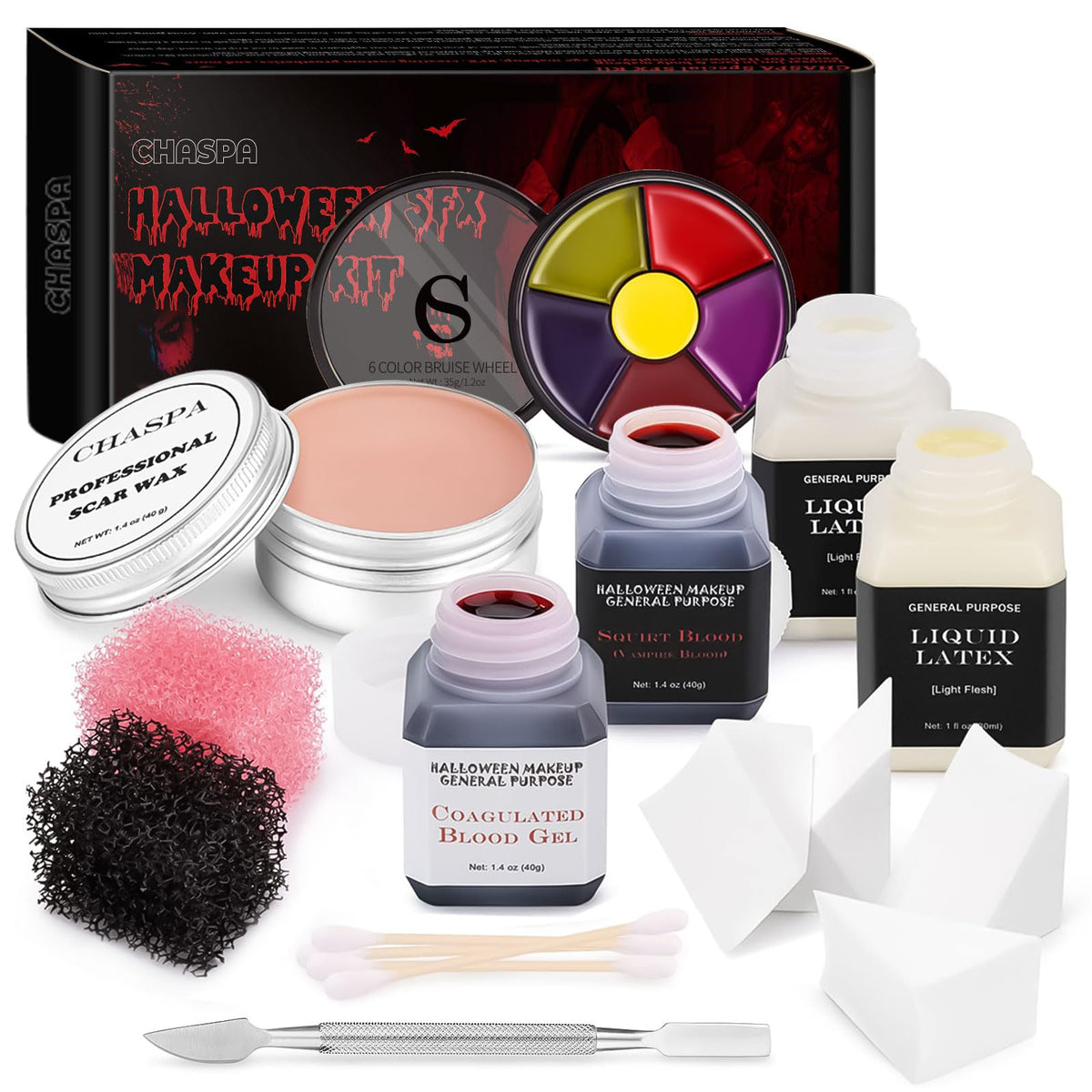 CHASPA scar wax for lifelike Halloween wounds and details