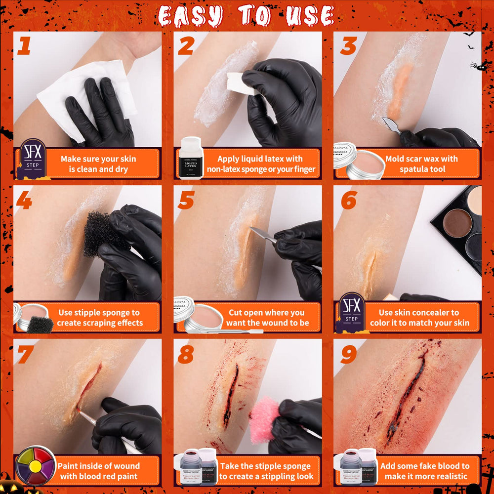 CHASPA spatula tool smooths wax and latex