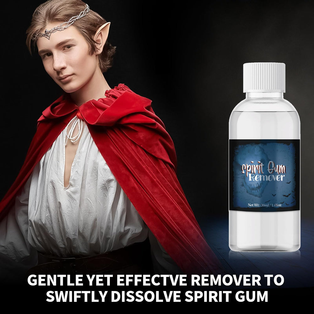 CHASPA Spirit Gum bald-cap worn for seamless, camera-ready character looks