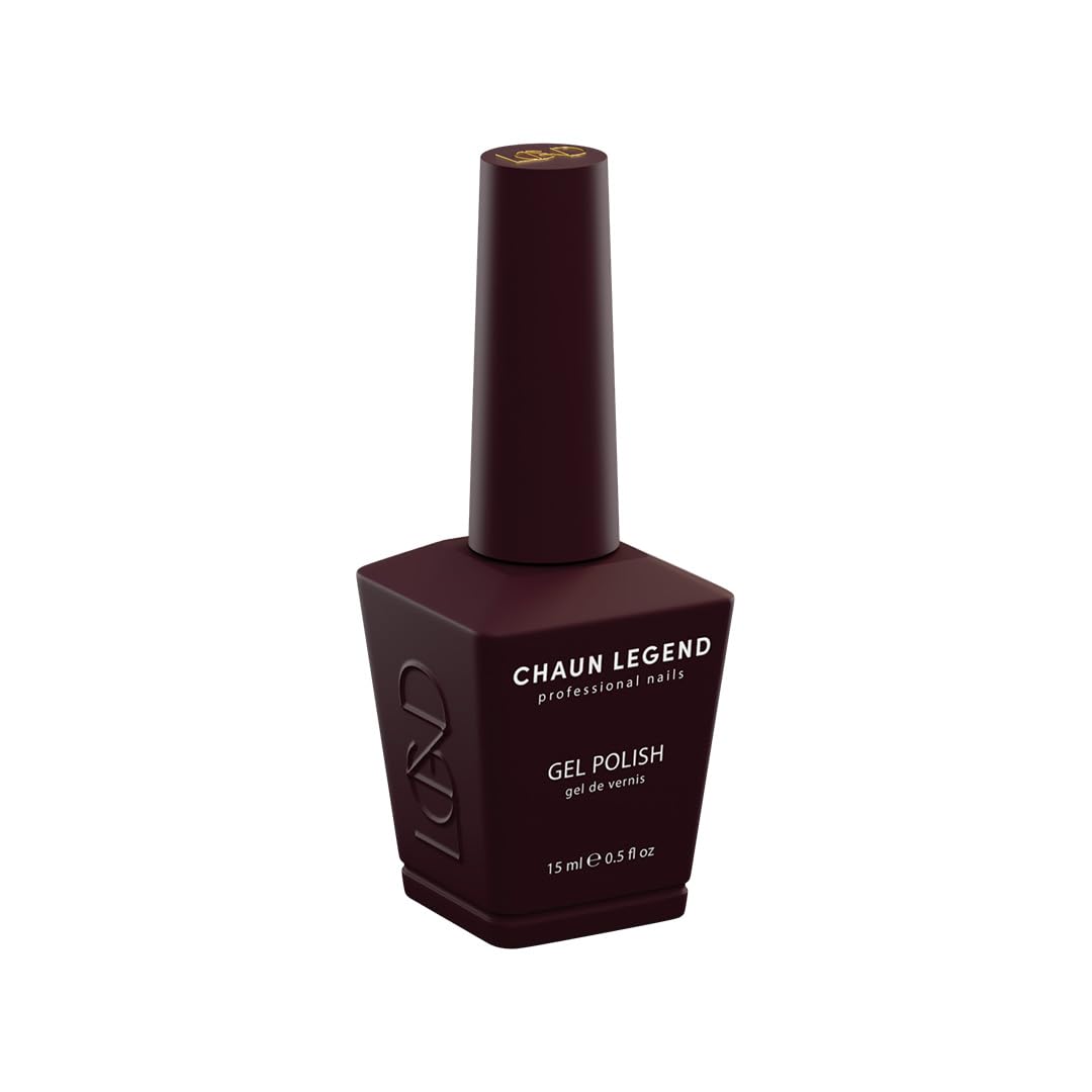 Chaun Legend Heart Beet LG5222 jet black bottle close-up showing glossy finish