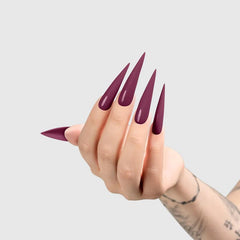 Chaun Legend Kiss My Acai pigmentation-coverage closeup highlights deep shade and potential one-coat coverage