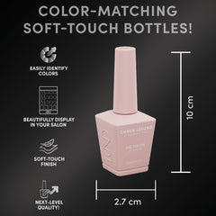 Chaun Legend Lactose Intolerant buildable coverage supports natural, French, and ombre nails