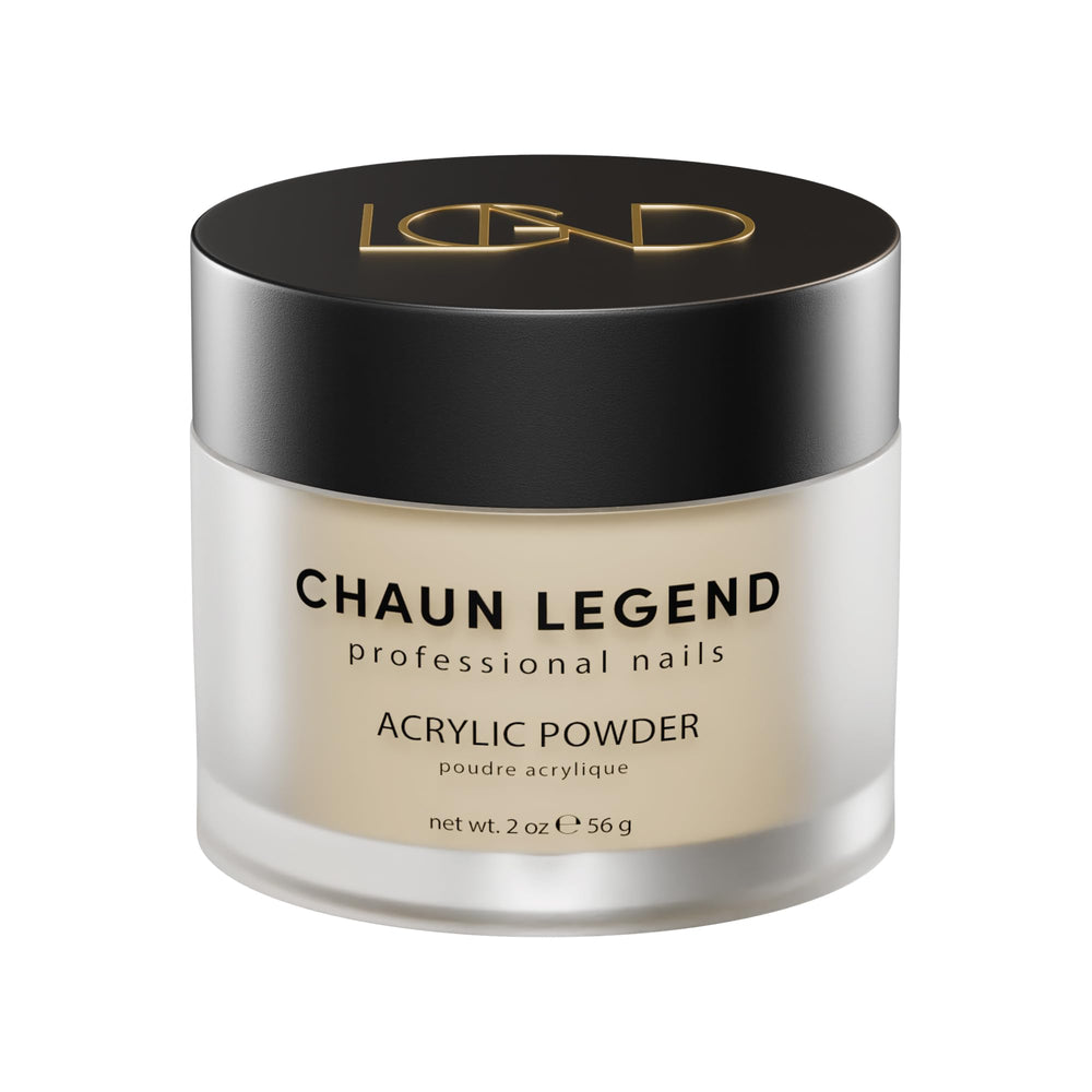 Chaun Legend Let It Bee bottle closeup highlighting sunny pastel yellow for nails