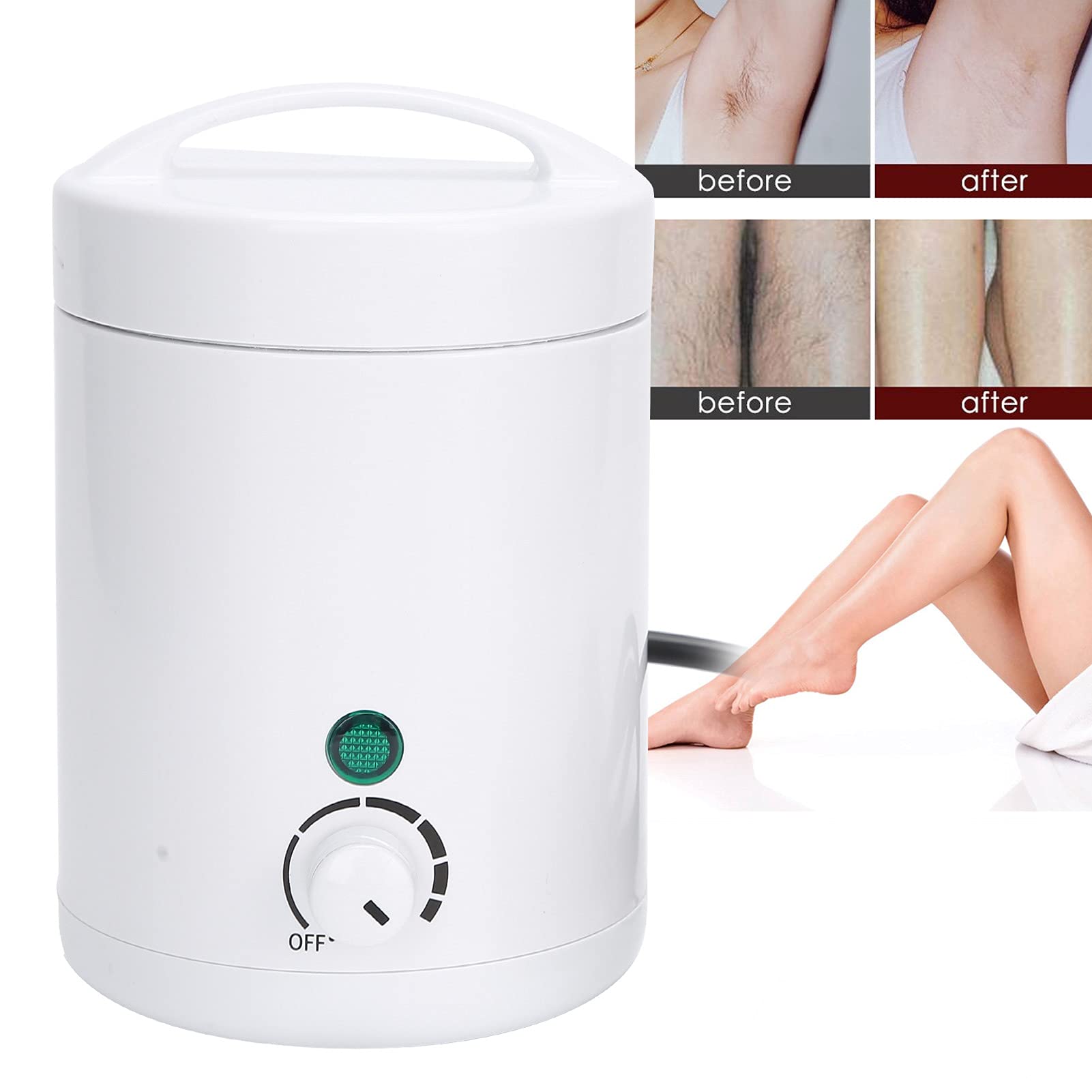 Chazcool wax warmer easy-open design for quick setup