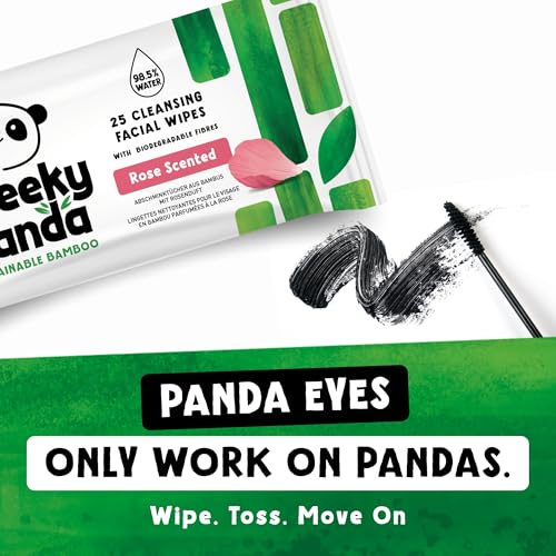The Cheeky Panda rose-scented wipes ideal for fresh, fragrant cleansing