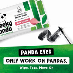 The Cheeky Panda rose-scented wipes ideal for fresh, fragrant cleansing
