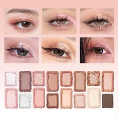 CHEERYEP Dear swatch textures display velvety pigmentation for blendable application.
