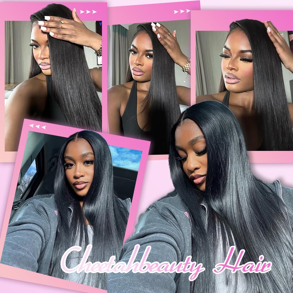 CHEETAHBEAUTY 18-inch natural black wig length for versatile styling