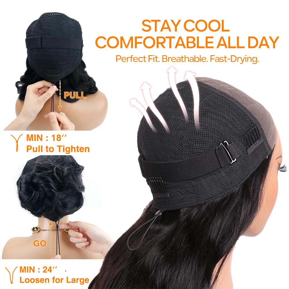 CHEETAHBEAUTY wig with pre plucked hairline enables realistic parting and quick styling.