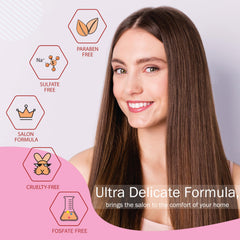 CHELLY rich cream application shows luxurious texture for hydration.
