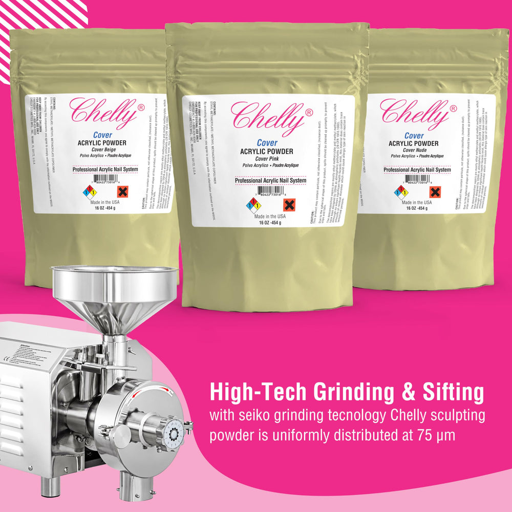 Chelly liquid monomer pairing supports smooth sculpting outcomes.