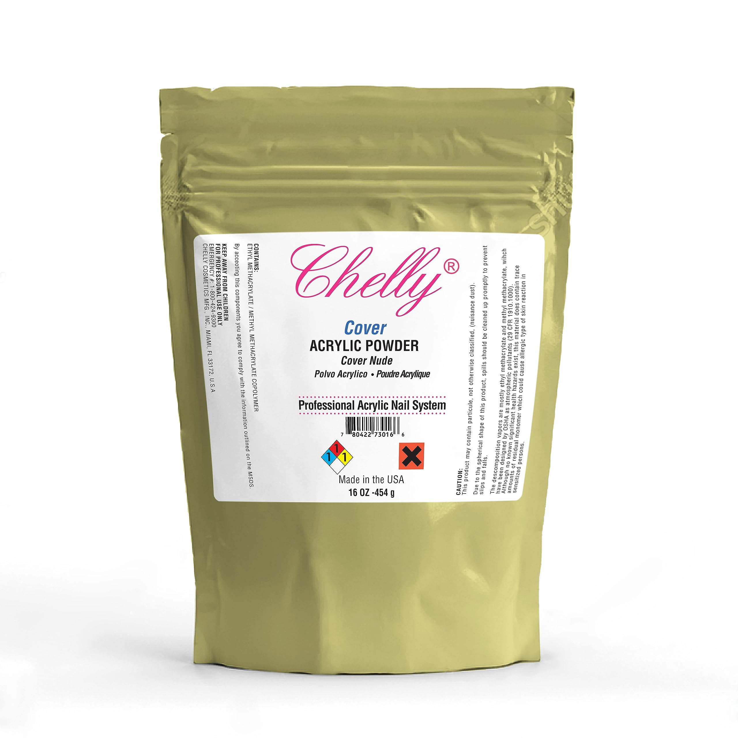 Chelly packaging for Superior Sculpting Cover Powder signals premium at-home use.