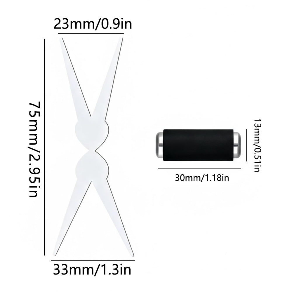 Chemailon scissor-shaped nail magnet tool for easy DIY nail art