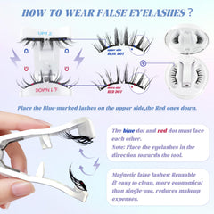 CHENSPLEND bare-skin finish lashes blend naturally with your lashes.