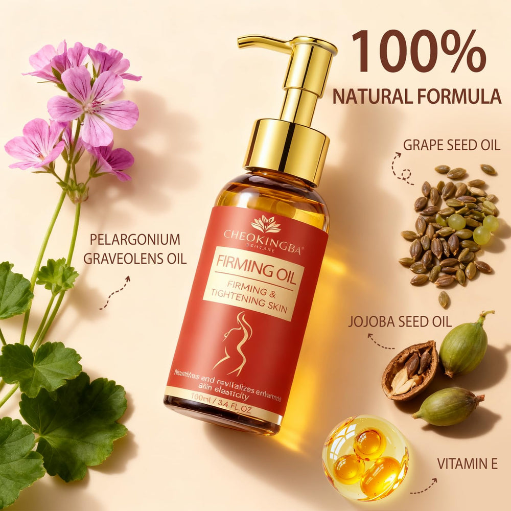 CHEOKINGBA jojoba oil close-up highlights nourishing moisture.