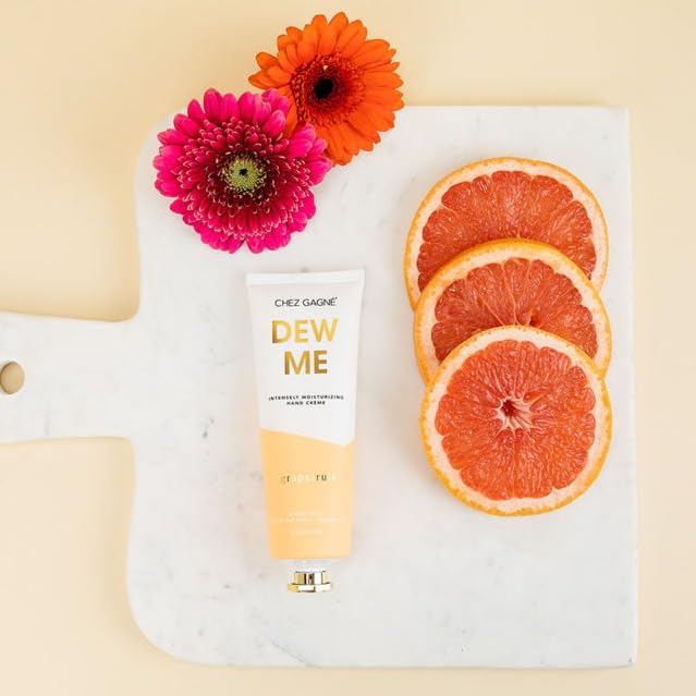 Gift-ready packaging of Chez Gagné Dew Me Hand Crème.