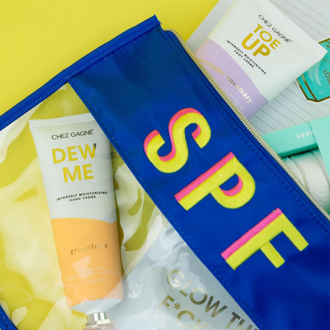 USA-made label signaling premium quality in Chez Gagné skincare.