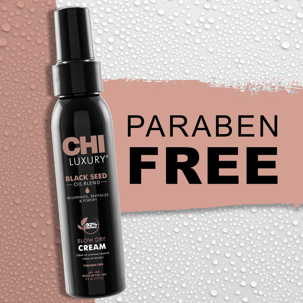 Product on shelf emphasizes frizz control and humidity resistance.