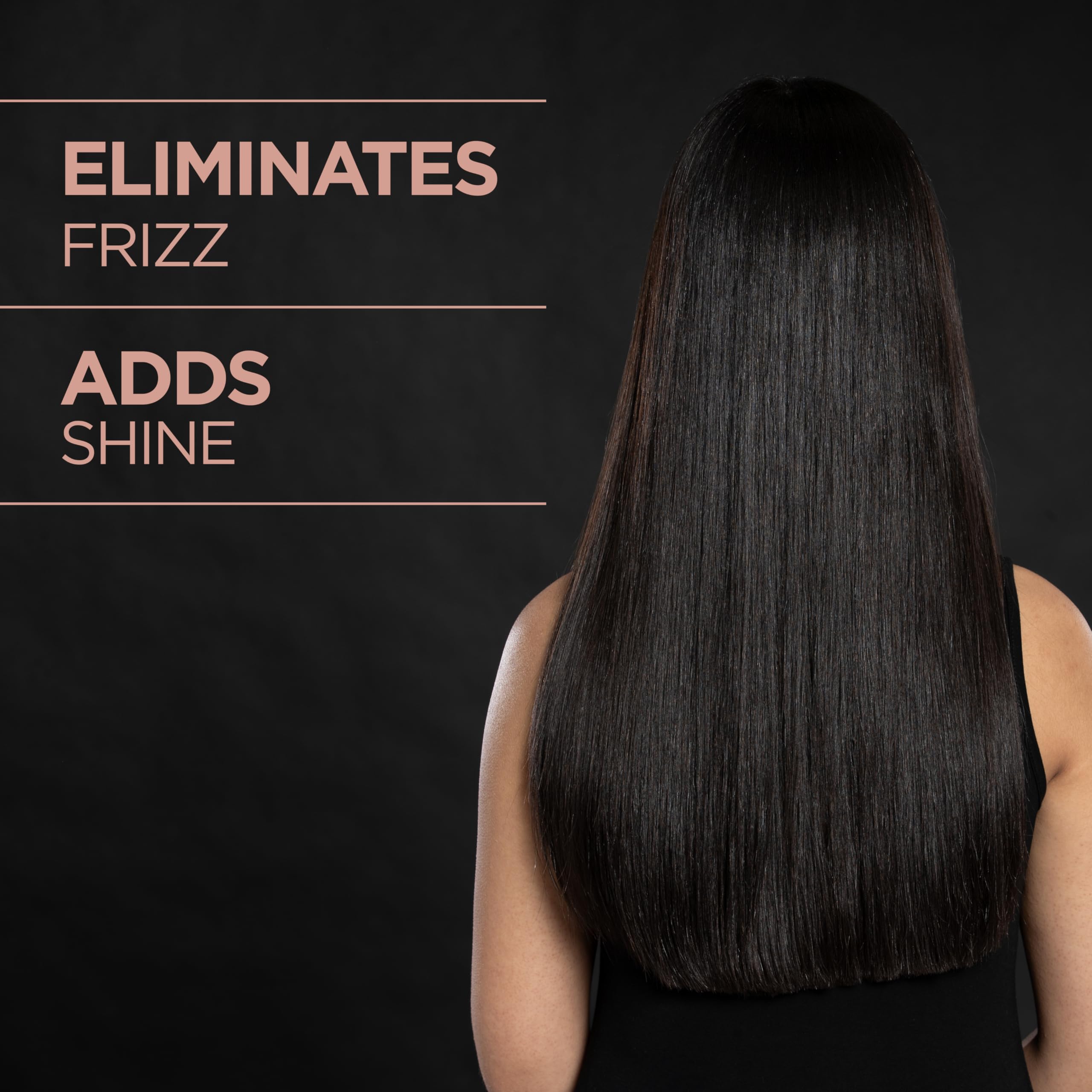 Close-up of CHI Blow Dry Cream texture enhancing hair shine.