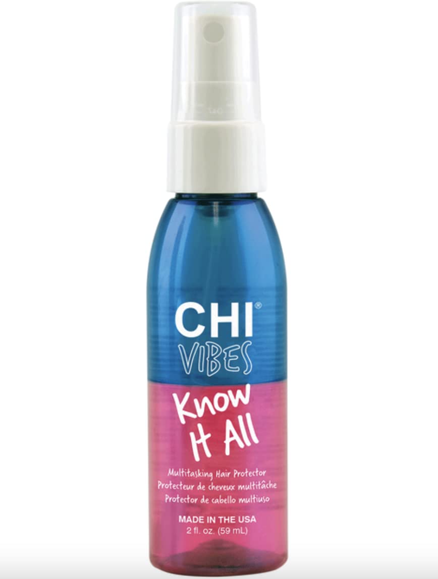 CHI PRO Vibes multi hair perfector spray bottle for easy styling.