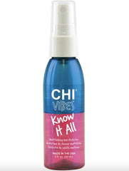 CHI PRO Vibes multi hair perfector spray bottle for easy styling.
