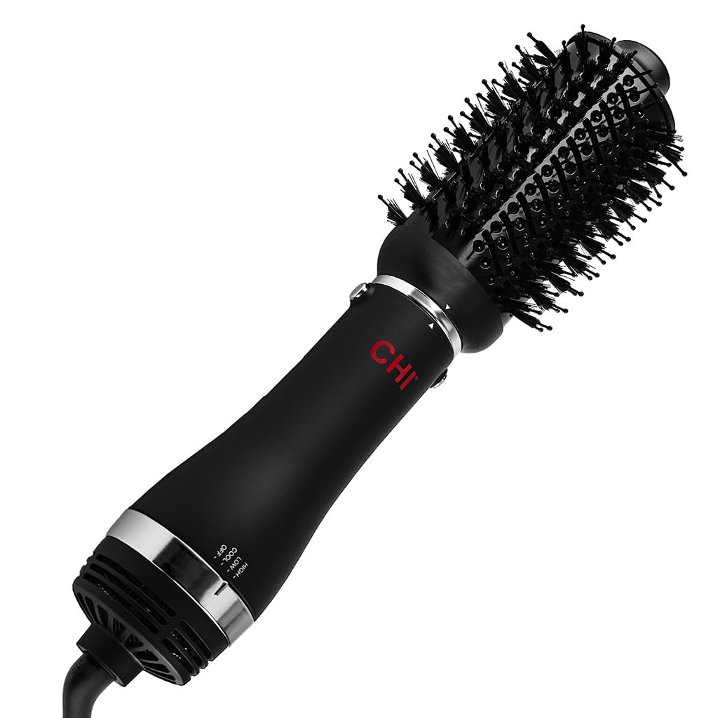 CHI Volumizer 4-in-1 blowout brush oval brush for added root lift.