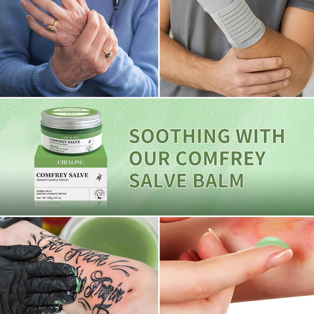 CHIALING Comfrey Salve in a daily routine context for everyday use.