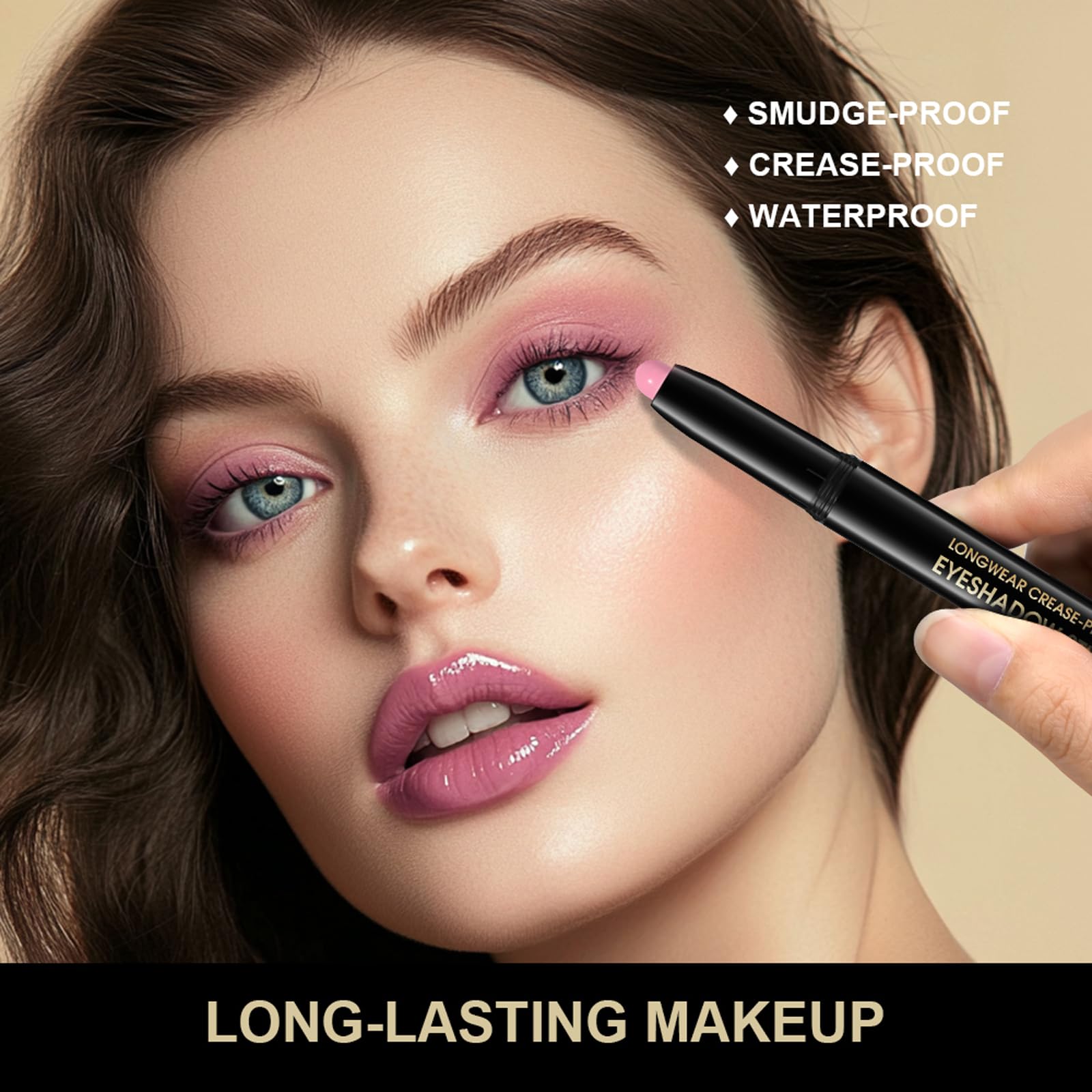 Chifure Eyeshadow Stick smudge-proof and crease-proof for all-day wear