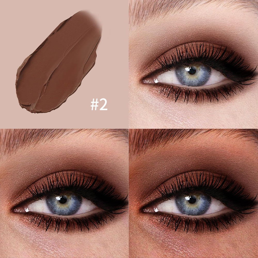 Chifure Eyeshadow Stick matte bronze on skin for crease-free color