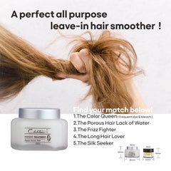 Chihtsai Instant Treatment applied to hair for even smoothing