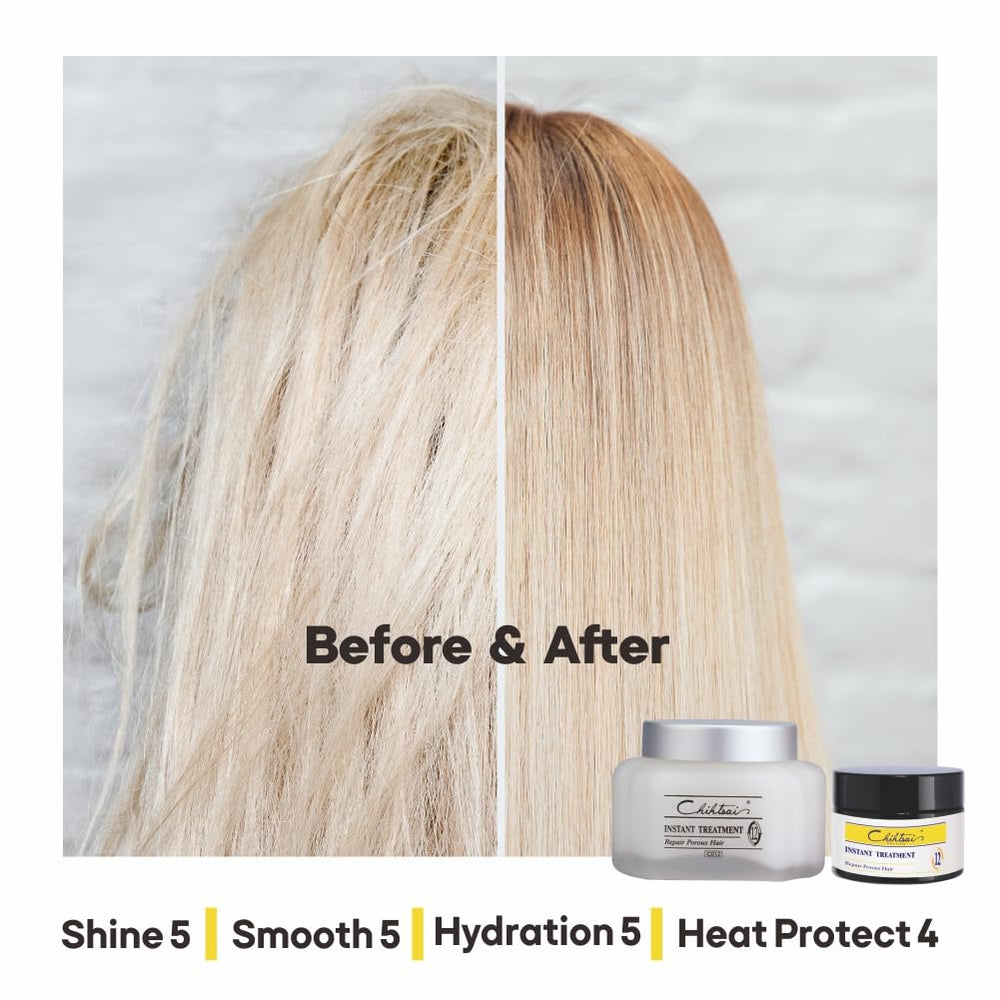 Chihtsai Instant Treatment reduces tangles for easier styling