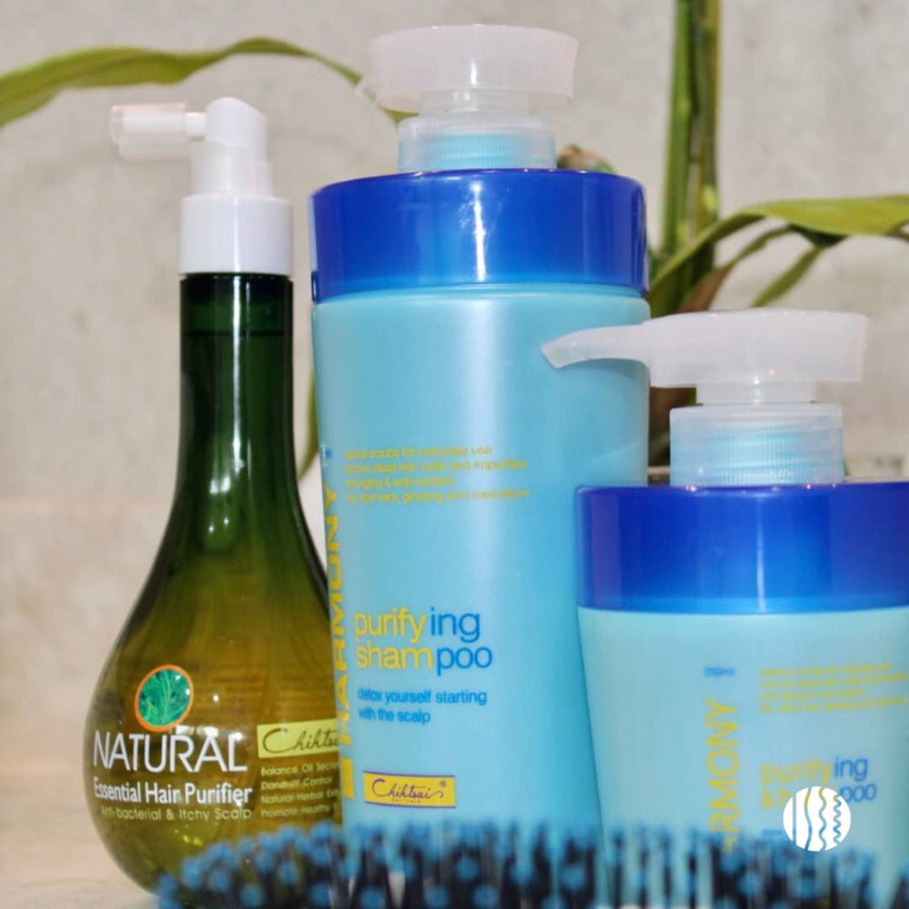 Dandruff control potential shown by Chihtsai No.20 hair purifier spray.