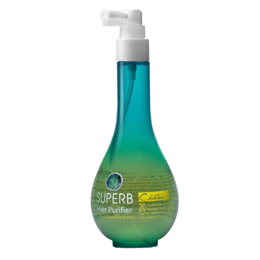 Chihtsai No.20 superb hair purifier spray bottle for dry scalp hydration.