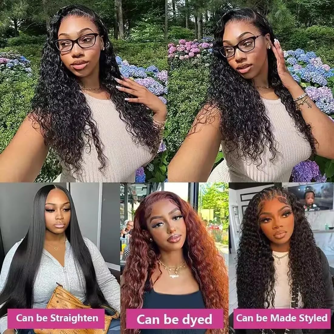 Chikamlty bundle ends view demonstrates minimal shedding when styled