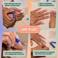 Chillhouse cuticle stick for precise nail prep.